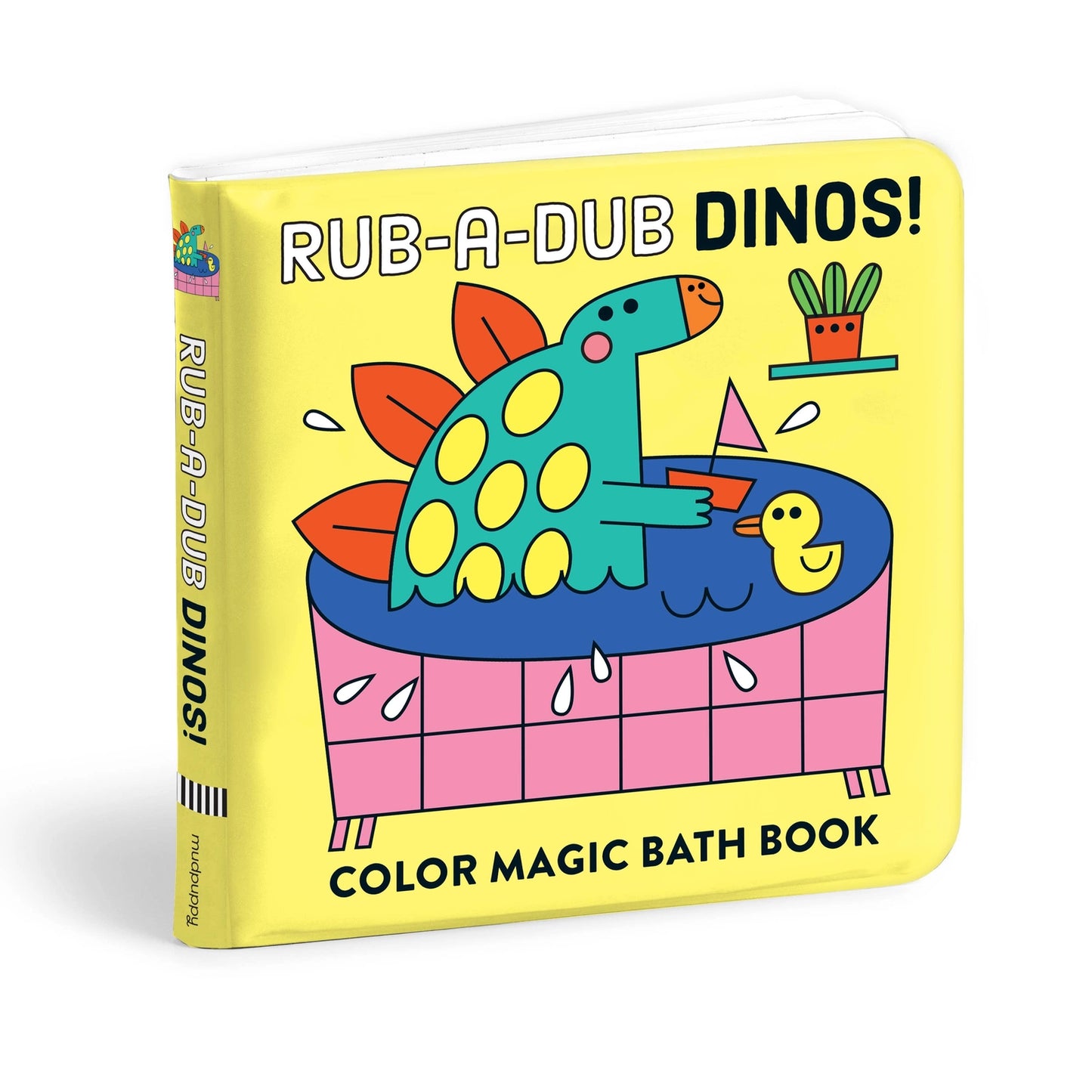 Rub-A-Dub Dinos! Color Magic Bath Book