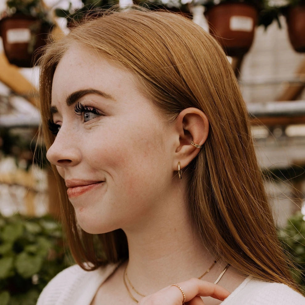 Olivia Essential Gold Hoops