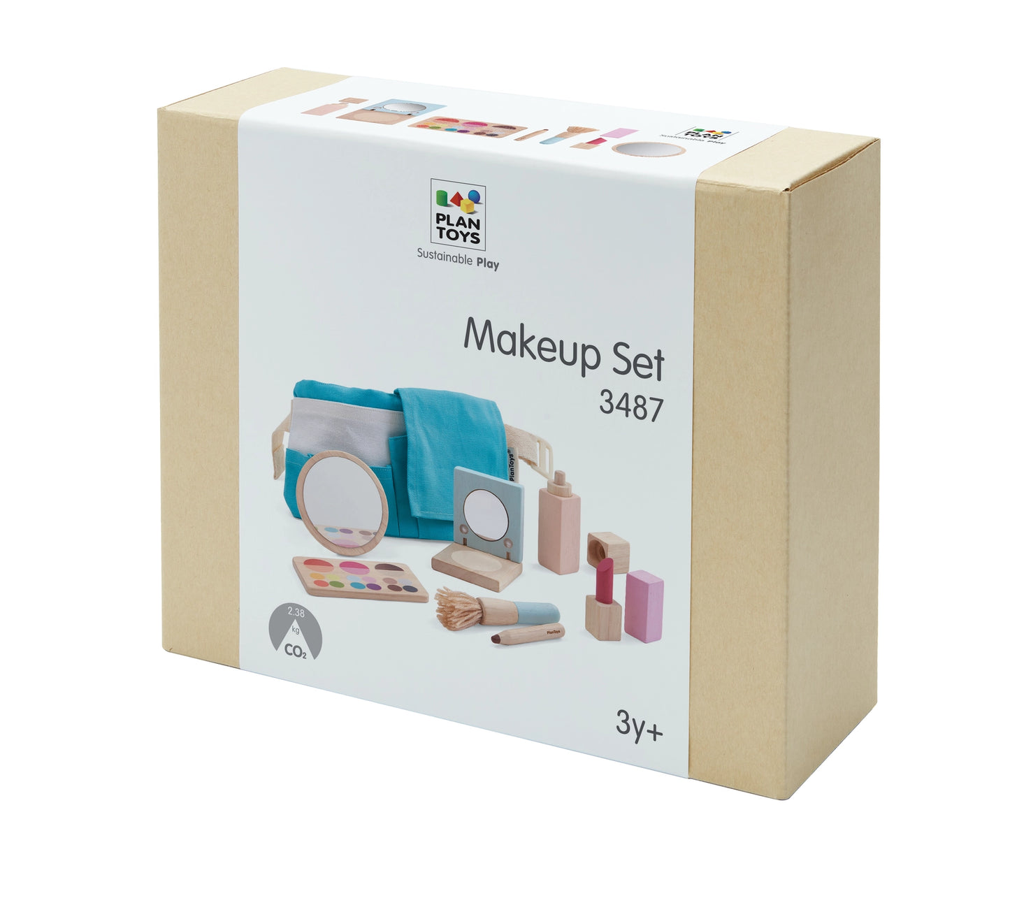 Wooden Makeup Set