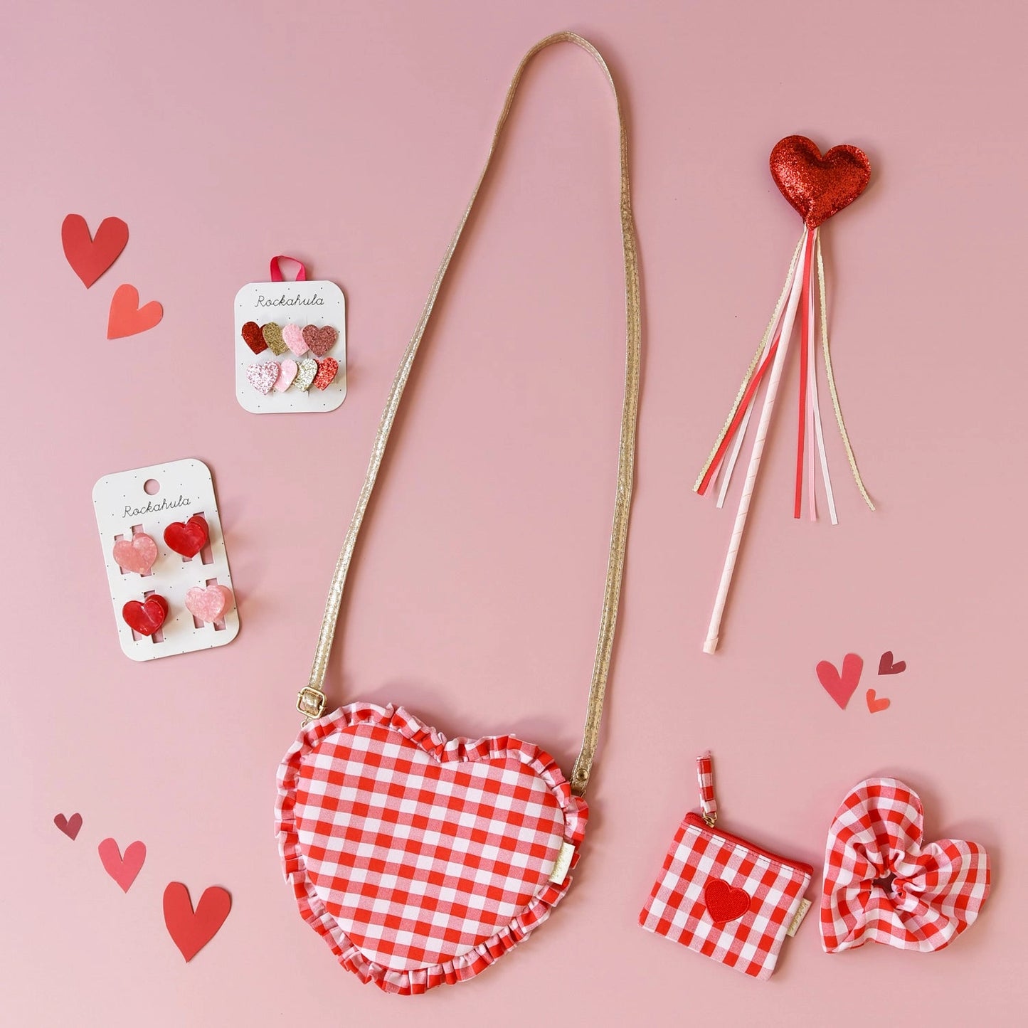 Love Heart Claw Clip 4 Pack