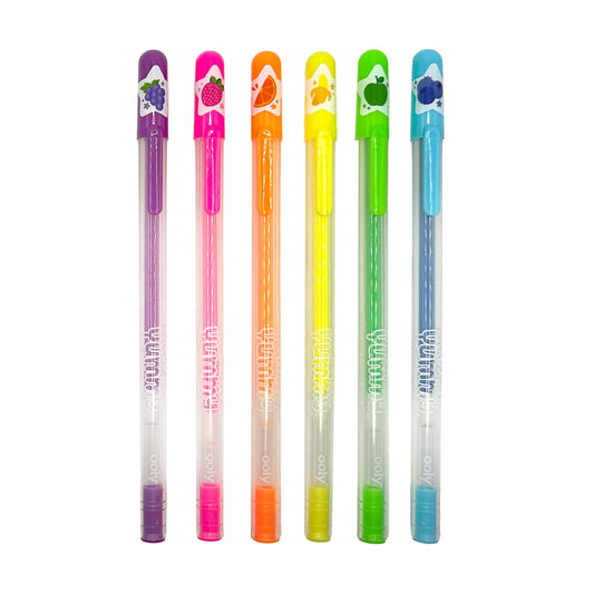 Yummy Yummy Scented Gel Pens - Neon (Set of 6)