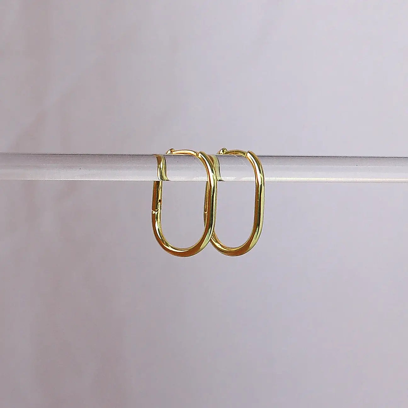 Olevo Oval Hoop Earrings