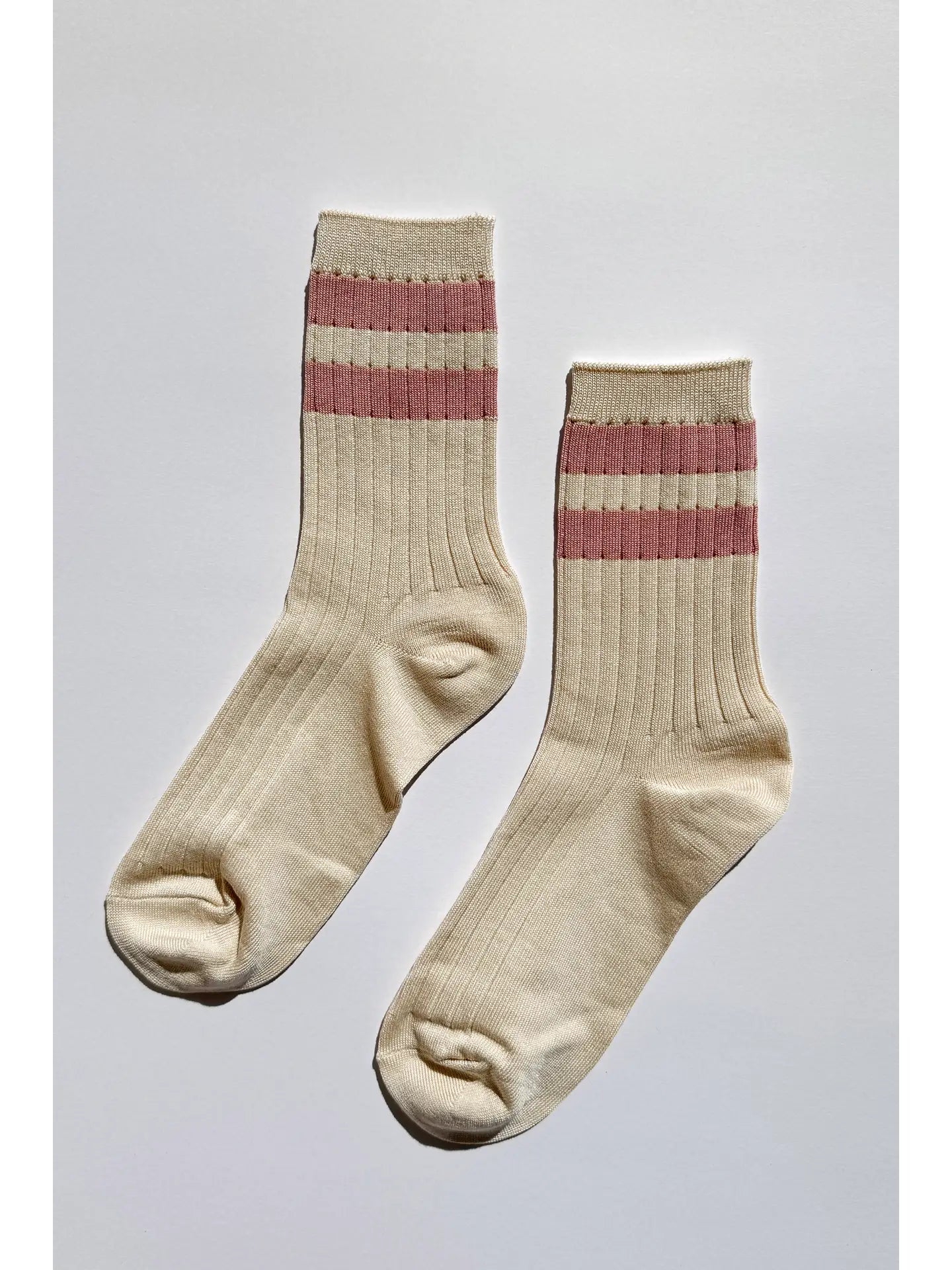 Her Socks - Varsity (Rose)