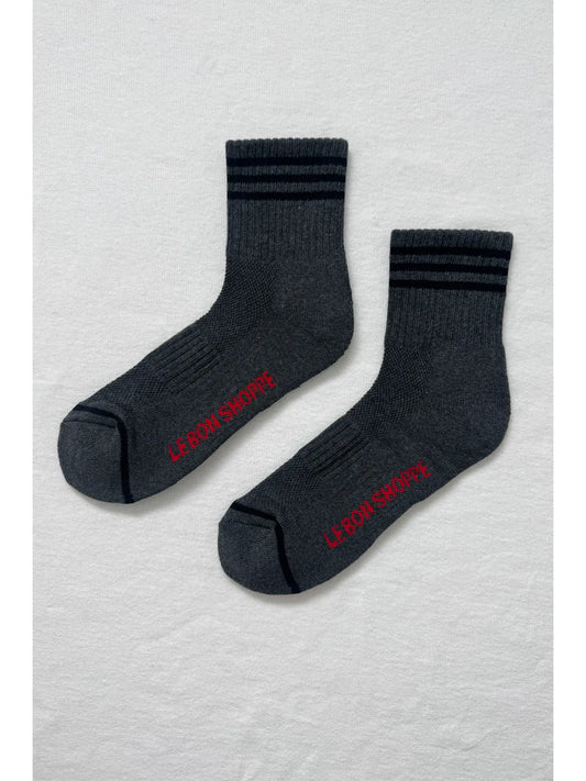GIRLFRIEND SOCKS - SOOT