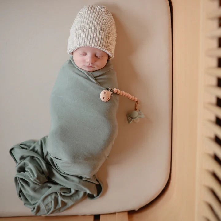 Stretchy Crib Sheet (Fog)