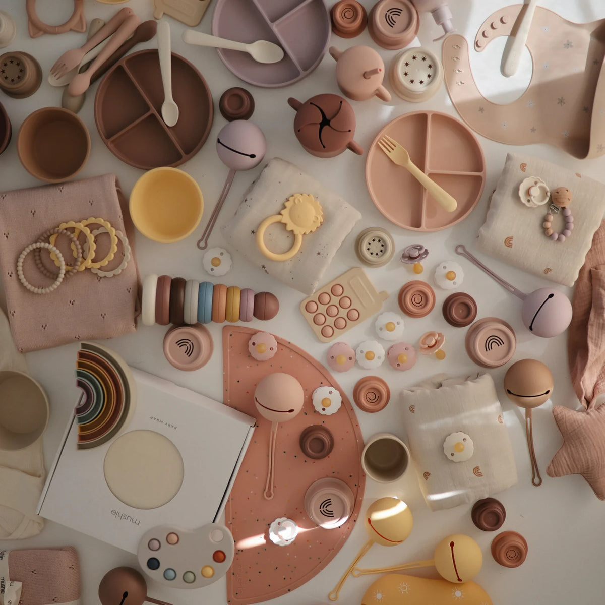 Silicone Suction Plate | Cloudy Mauve