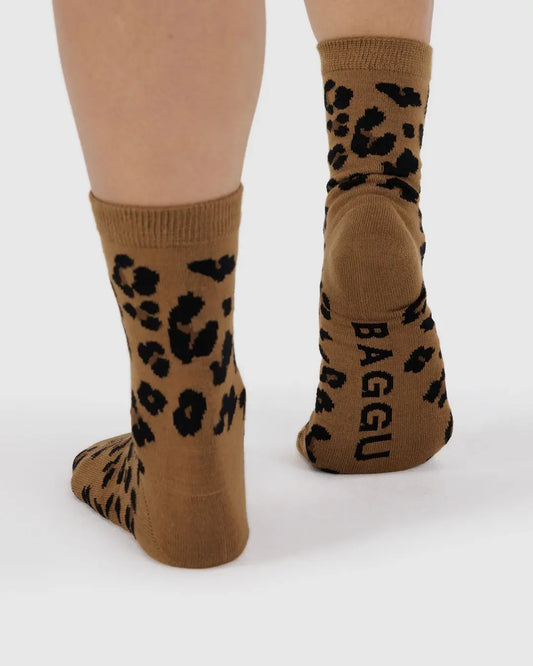 Crew Sock (Leopard)