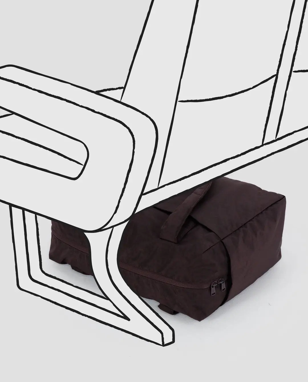 Small Cloud Carry-On (Chocolate Plum)