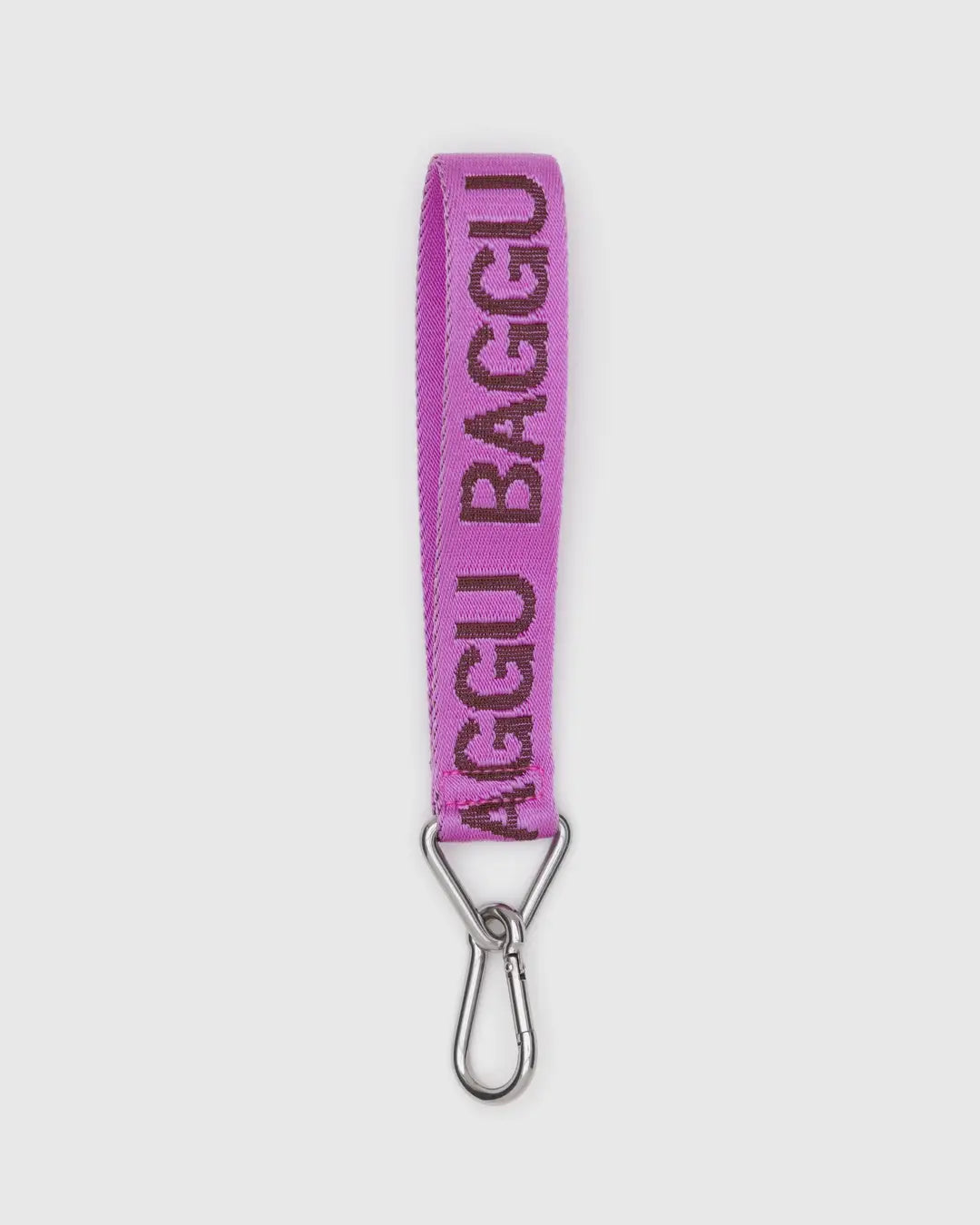 Baggu Logo Keychain (Pink)