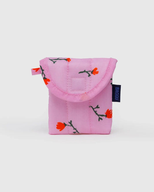 Puffy Earbuds Case (Painted Wildflower)