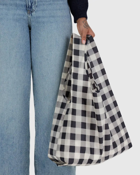 Standard Baggu (Black & White GIngham)
