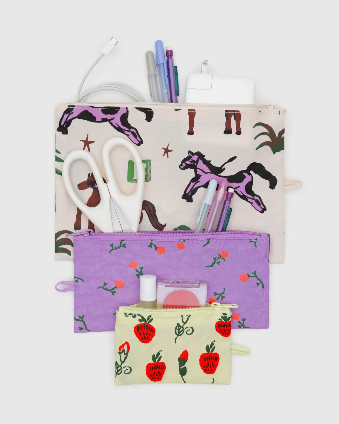 Flat Pouch Set (Painted Prarie)
