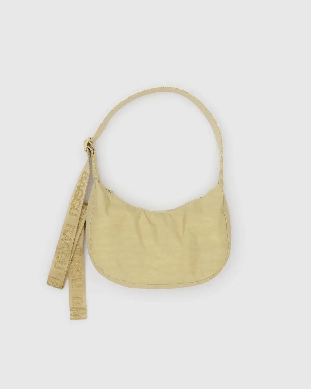 Small Nylon Crescent Bag (Butter)