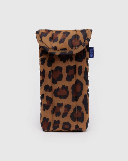 Puffy Glasses Sleeve (Leopard)