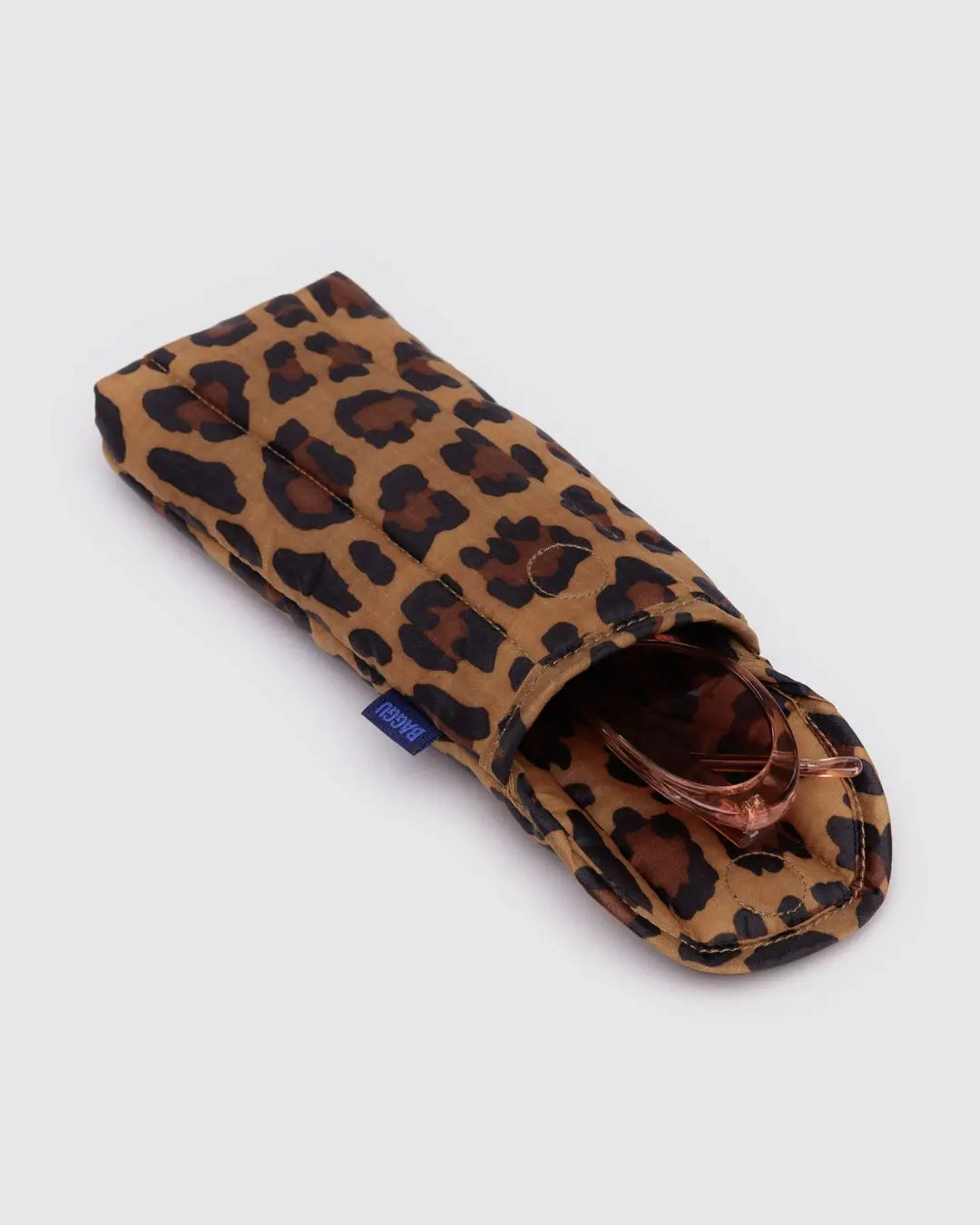 Puffy Glasses Sleeve (Leopard)