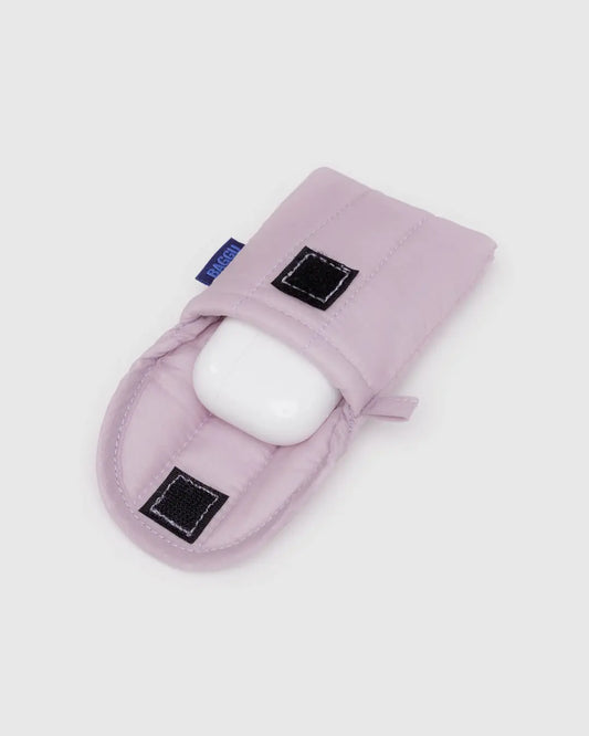 Puffy Earbuds Case (Dusty Pink)