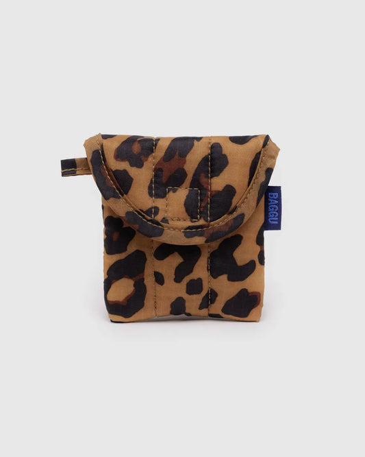 Puffy Earbuds Case (Leopard)