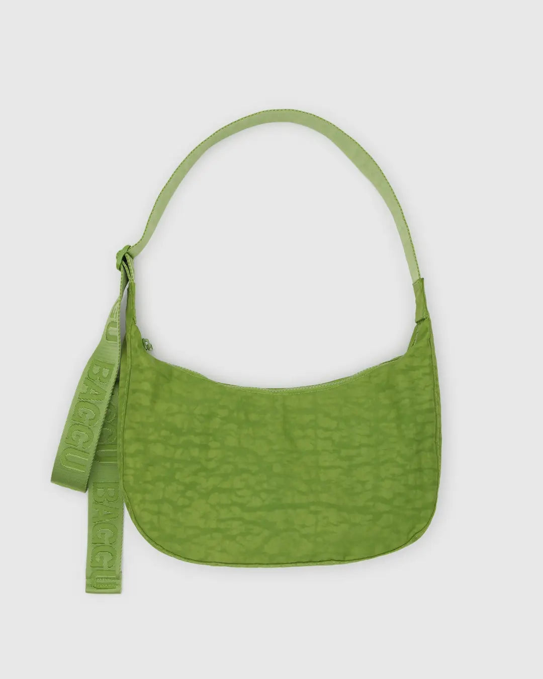 Medium Nylon Crescent Bag (Green Juice)