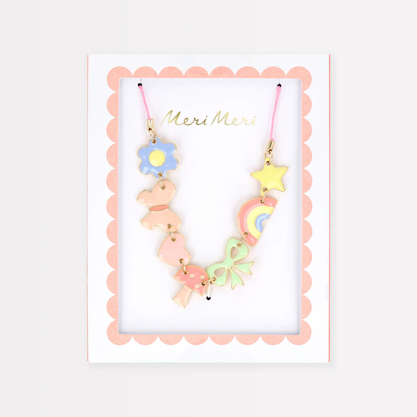Fun Icons Enamel Charm Necklace