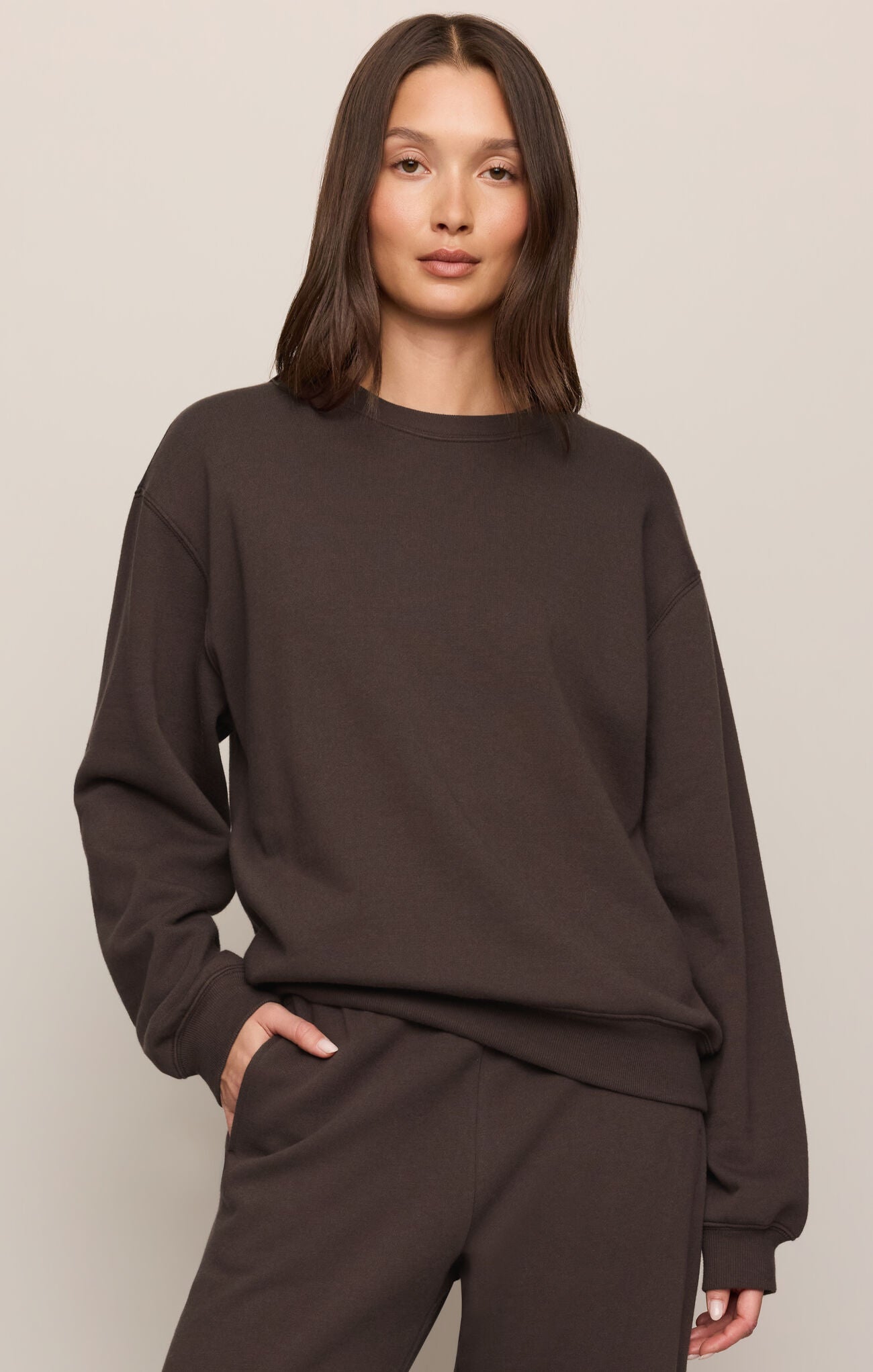Cocoa Bean Boyfriend Sweatshirt