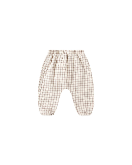 WOVEN PANT || CEDAR CHECK
