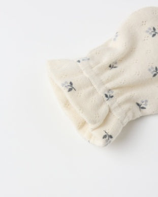 NO SCRATCH MITTENS, SET OF 2 || BLUE DITSY, LILAC DITSY