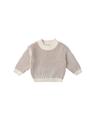RELAXED KNIT SWEATER || GOLD