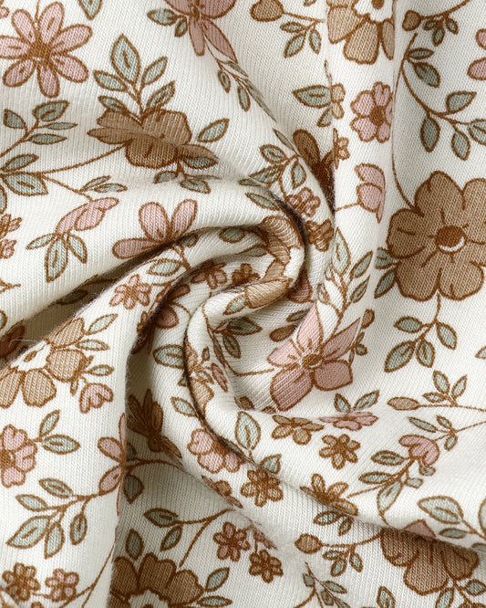BAMBOO ZIP FOOTIE || BLOOM