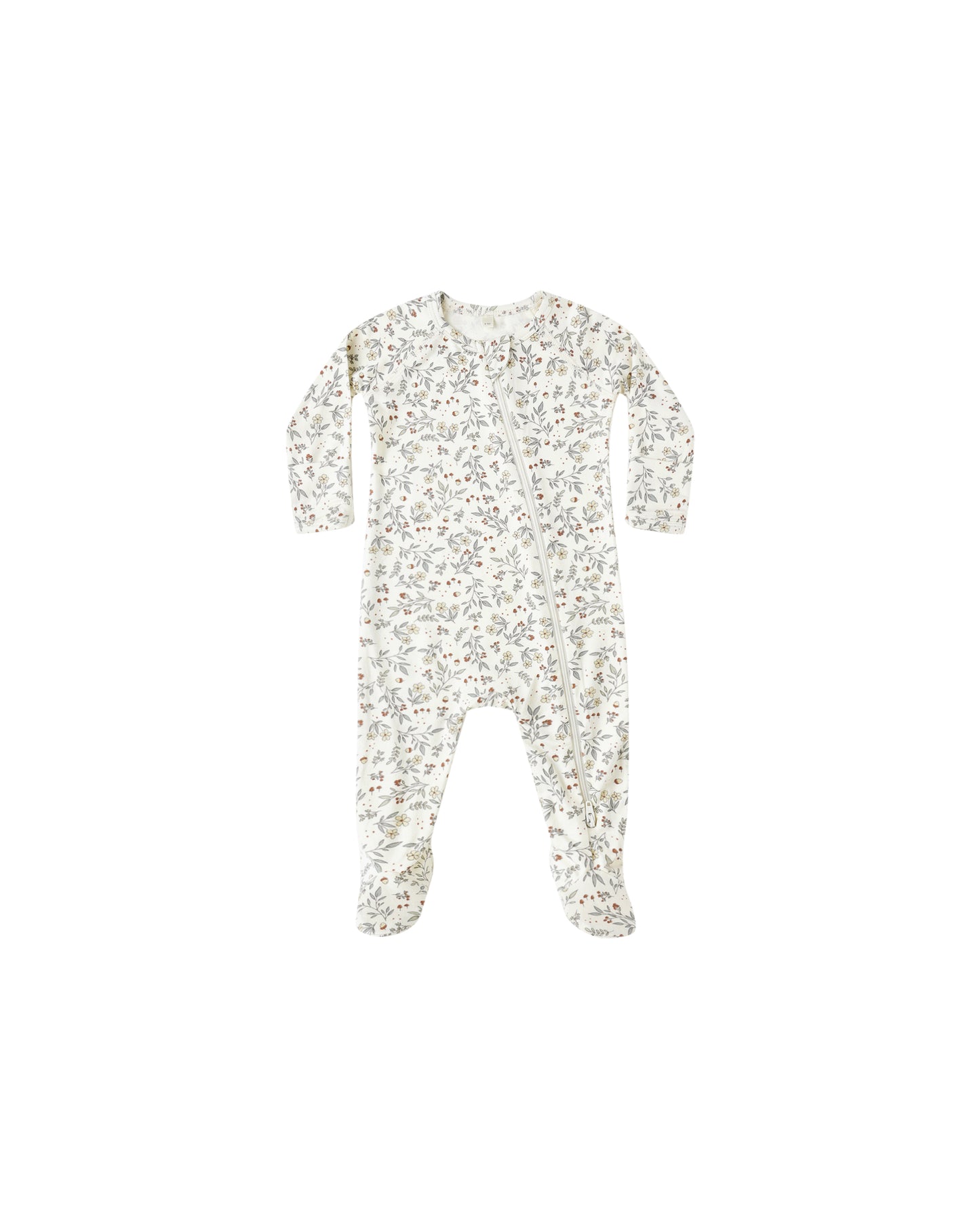 BAMBOO ZIP FOOTIE || WOODLAND