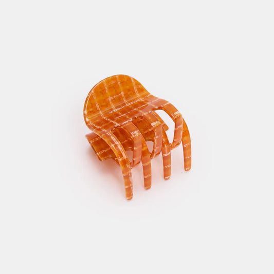 Ursa Claw in Caramel Plaid