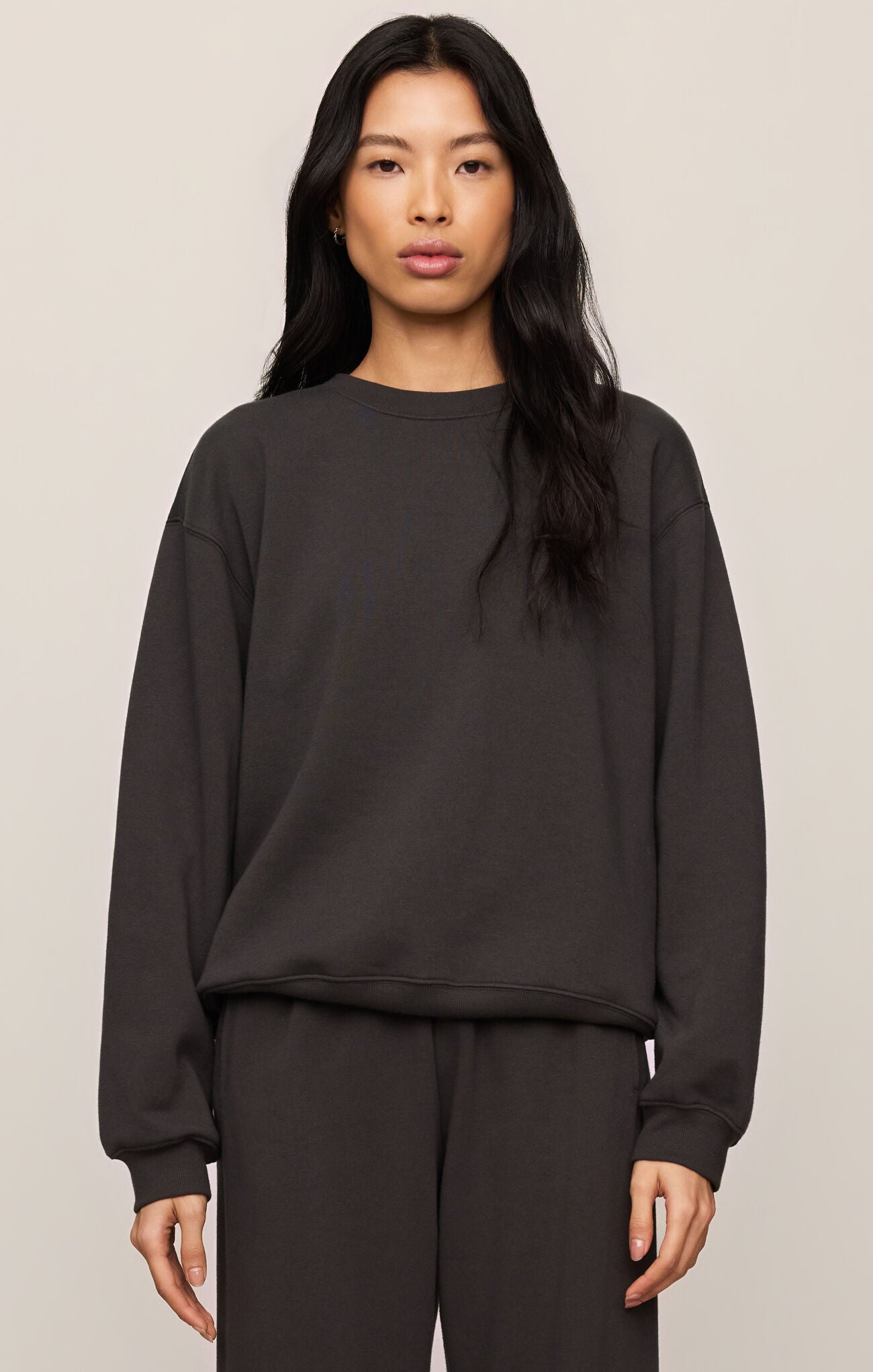 Ash Black Boyfriend Sweatshirt