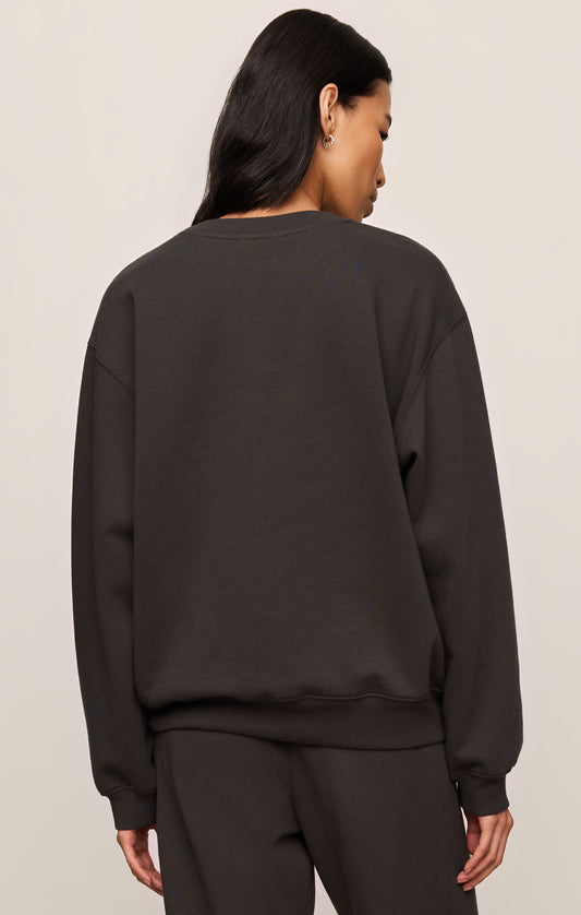 Ash Black Boyfriend Sweatshirt