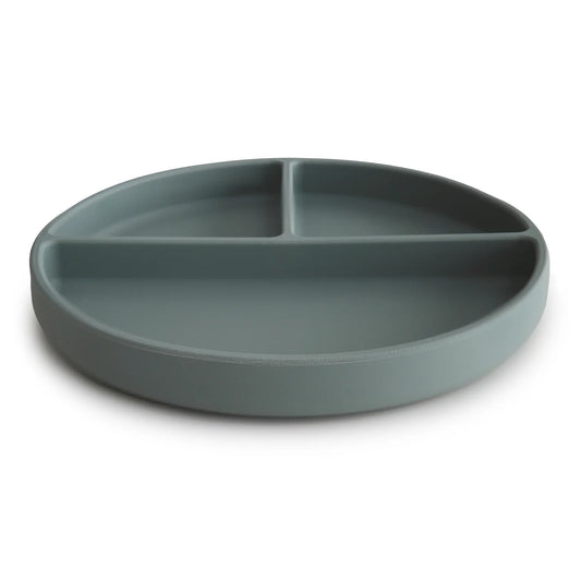 Silicone Suction Plate - Dried Thyme