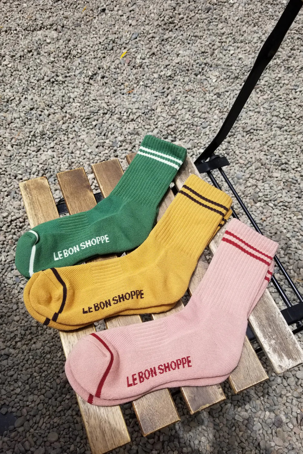 Boyfriend Socks - Vintage Pink