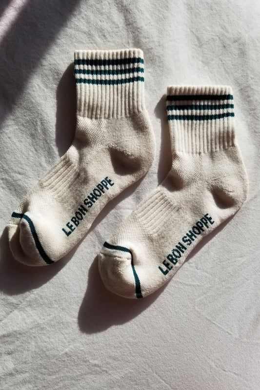 GIRLFRIEND SOCKS - EGRET