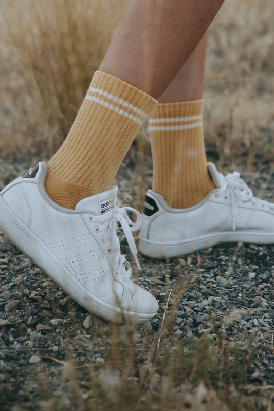 Boyfriend Socks - Butter