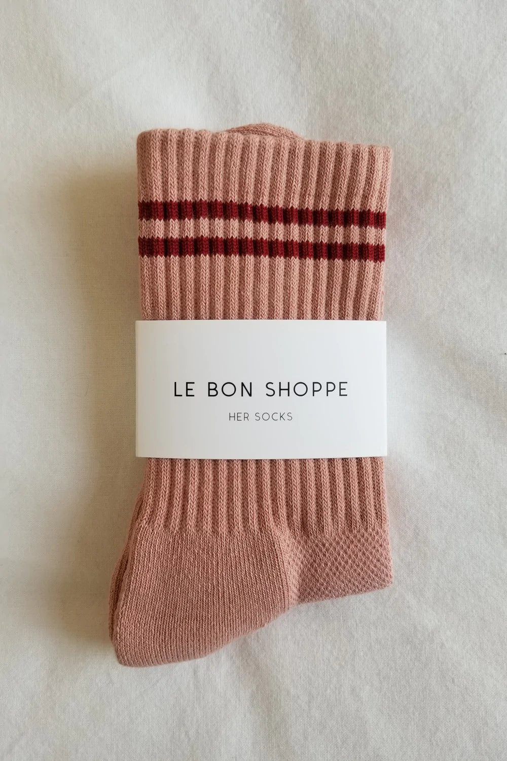 Boyfriend Socks - Vintage Pink