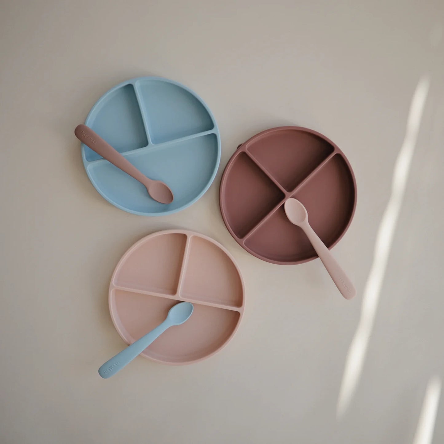 Silicone Suction Plate - Blush