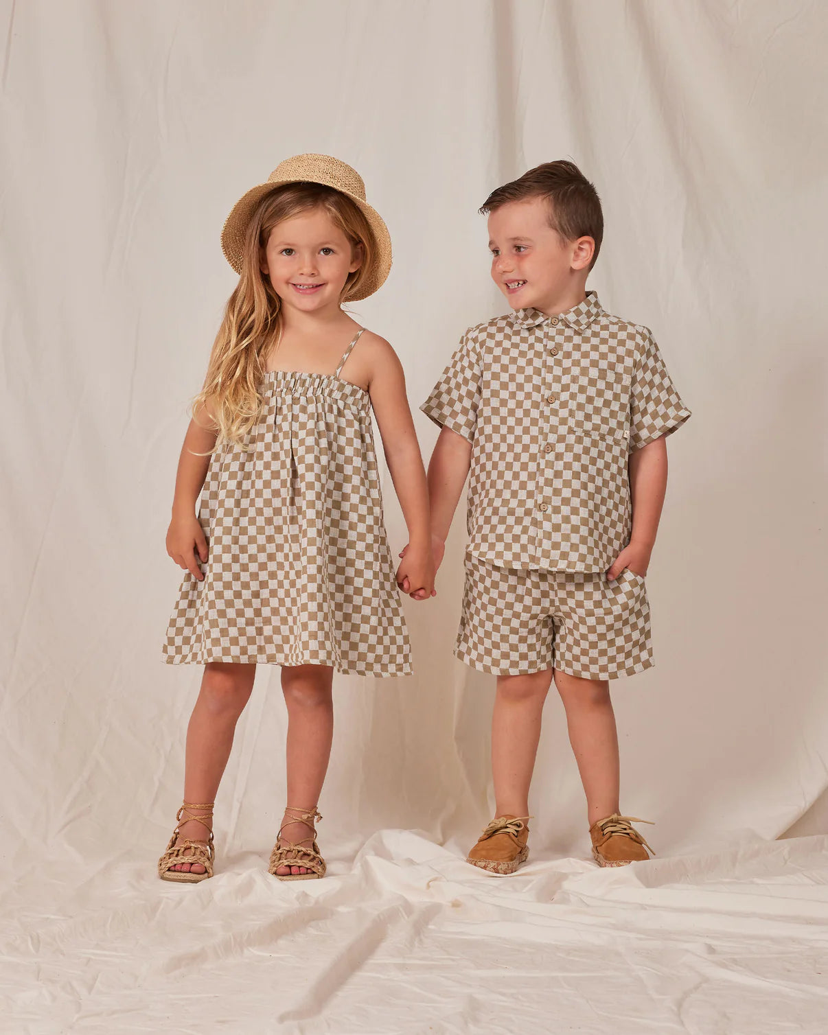 bermuda short || olive check