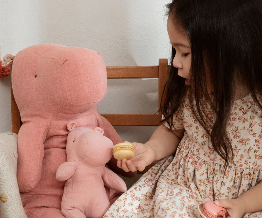 Maileg Small Hippo, Rose