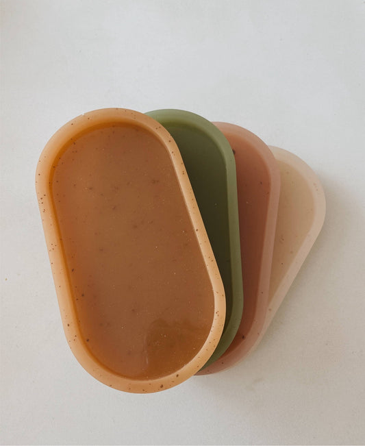 Oval Catch All Tray: Terracotta