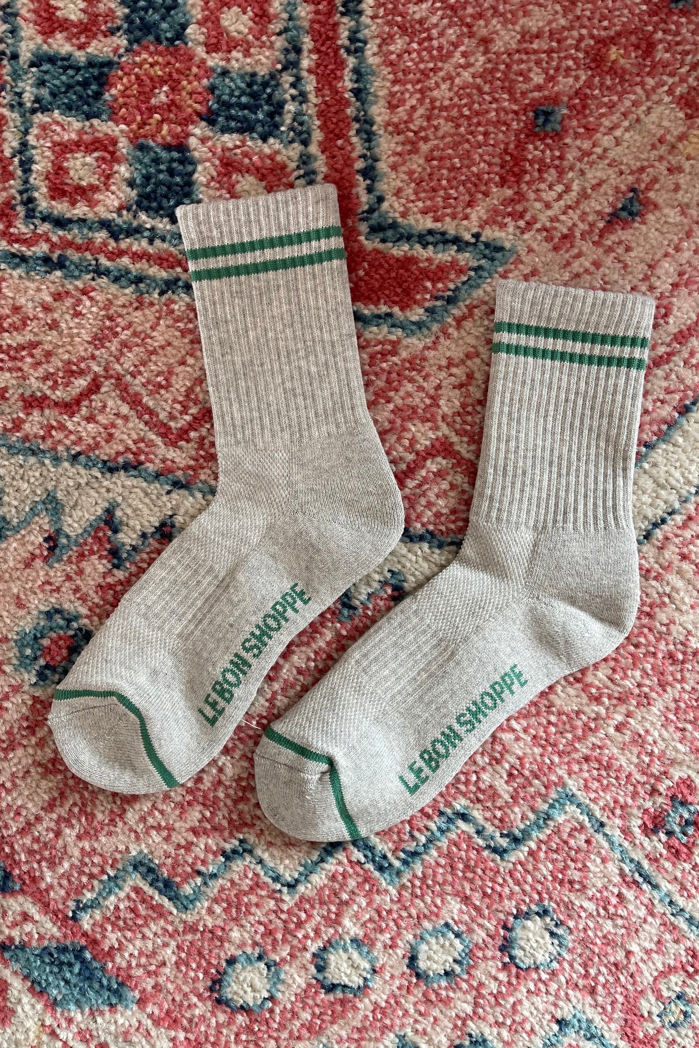 BOYFRIEND SOCKS - LT. GREY