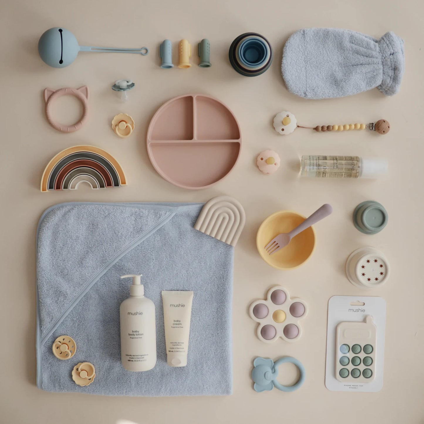 Silicone Suction Plate - Blush